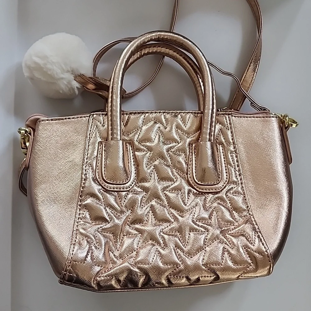 Betsey Johnson Retro Star Shimmer Bag - Picture 6 of 8